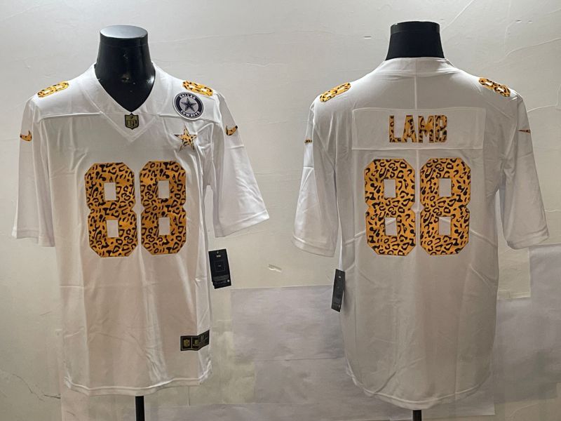 Men Dallas Cowboys #88 Lamb White 2024 Nike Limited NFL Jersey style 01081->dallas cowboys->NFL Jersey